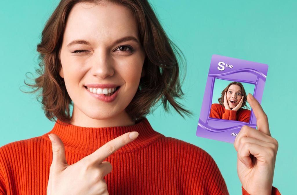 Stufe 10 - Kartenspiel mit Fotos selber gestalten