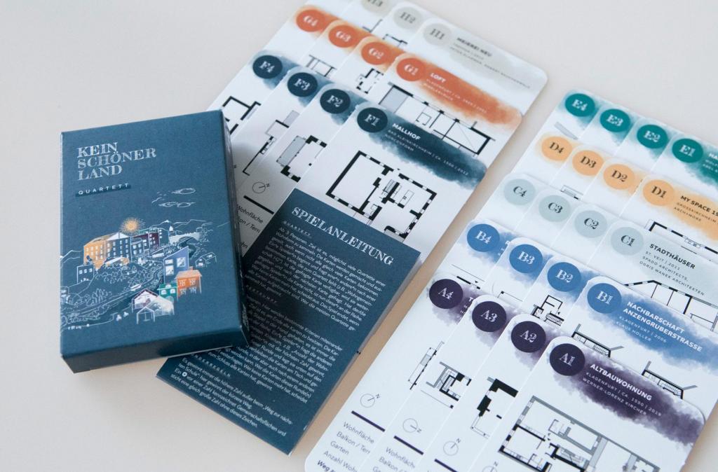 Kein Schöner Land - Quartett - Kartenspiel Wohnformen