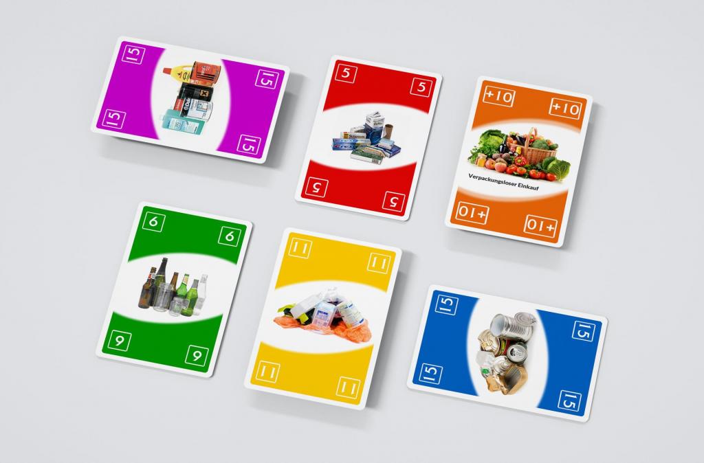 Wertstoffprofi - Kartenspiel - Müllvermeidung, Wertstoffsammlung, Recycling, Abfallwirtschaftsspiel