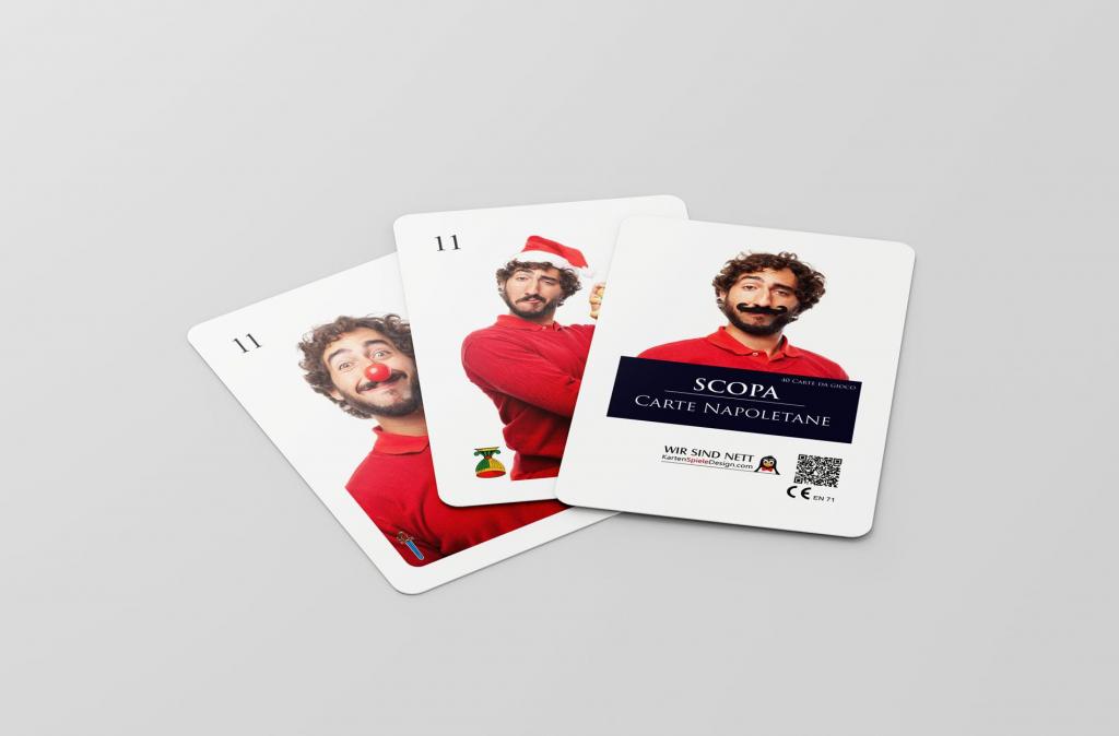 Scopa - Carte Napoletane - Spielkarten - Fotos vollflächig