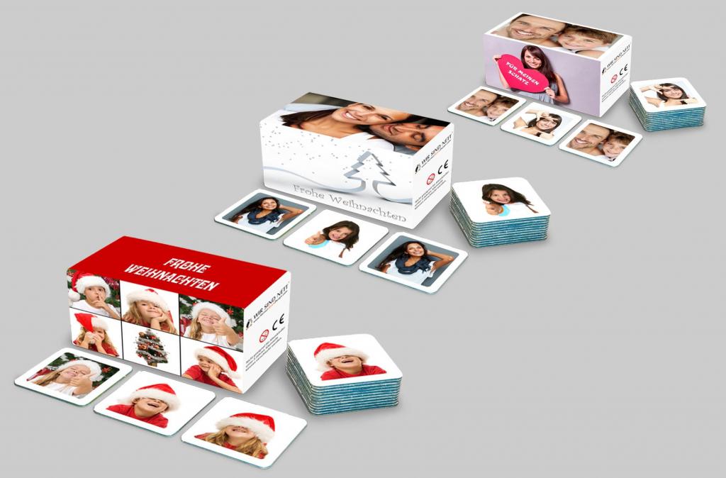 Memospiele produzieren - ab 5 Spiele