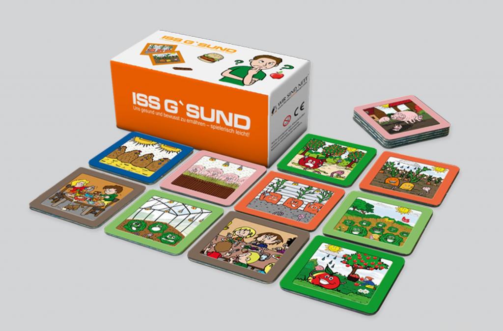 ISS G´SUND - Memospiel - gesunde Ernährung