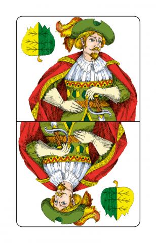 Karte 11 von 32 Preference Deutsches Blatt, Karte 11 von 32