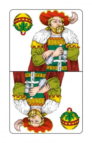 Karte 14 von 32 Preference Deutsches Blatt, Karte 14 von 32