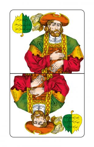 Karte 15 von 32 Preference Deutsches Blatt, Karte 15 von 32