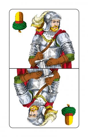 Karte 16 von 32 Preference Deutsches Blatt, Karte 16 von 32