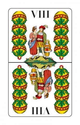 Karte 26 von 32 Preference Deutsches Blatt, Karte 26 von 32