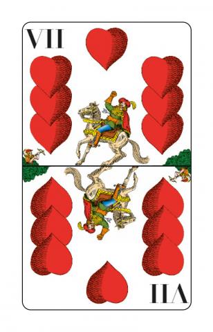 Karte 29 von 32 Preference Deutsches Blatt, Karte 29 von 32