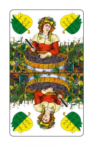 Karte 3 von 32 Preference Deutsches Blatt, Karte 3 von 32