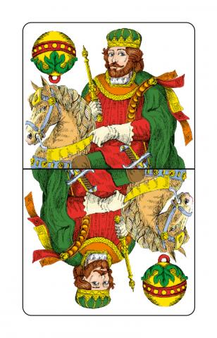 Karte 6 von 32 Preference Deutsches Blatt, Karte 6 von 32