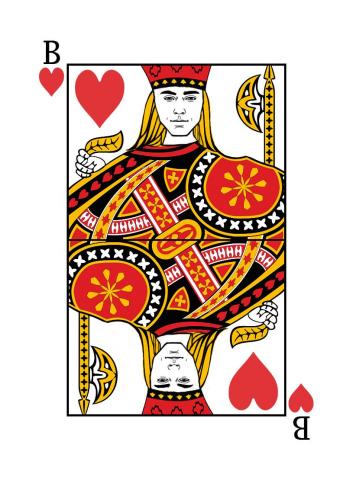 Karte 13 von 55 Pokerkarten International, Karte 13 von 55