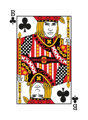 Karte 16 von 55 Pokerkarten International, Karte 16 von 55