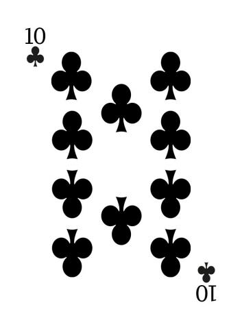 Karte 20 von 55 Pokerkarten International, Karte 20 von 55