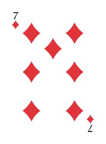 Karte 30 von 55 Pokerkarten International, Karte 30 von 55