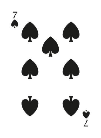 Karte 31 von 55 Pokerkarten International, Karte 31 von 55