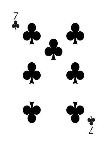 Karte 32 von 55 Pokerkarten International, Karte 32 von 55