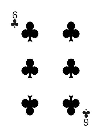 Karte 36 von 55 Pokerkarten International, Karte 36 von 55