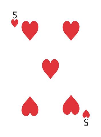 Karte 37 von 55 Pokerkarten International, Karte 37 von 55