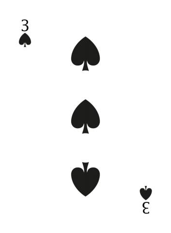 Karte 47 von 55 Pokerkarten International, Karte 47 von 55