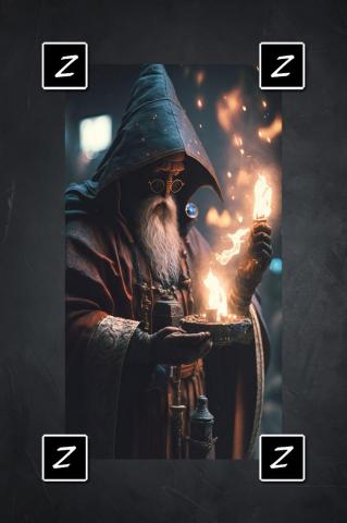 Karte 4 von 71 Wizzard Karten Jubiläums Edition, Karte 4 von 71