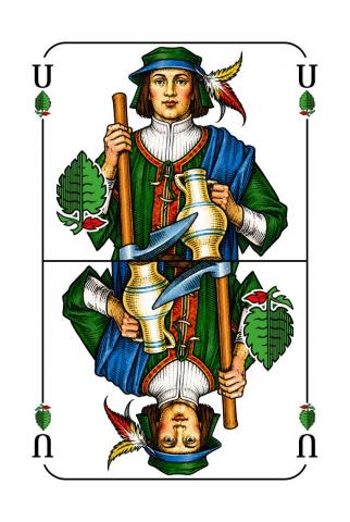 Doppelkopf Deutsches Blatt - Karte 15 von 24