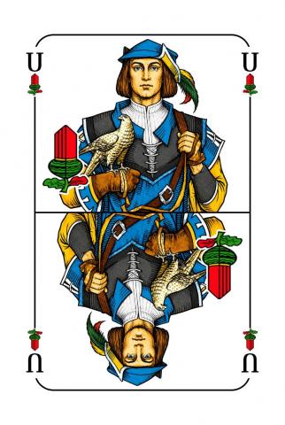 Doppelkopf Deutsches Blatt - Karte 16 von 24