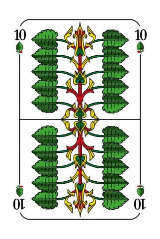 Doppelkopf Deutsches Blatt - Karte 19 von 24