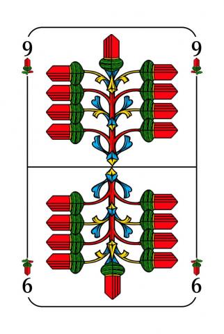 Doppelkopf Deutsches Blatt - Karte 24 von 24