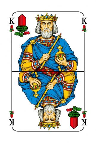 Doppelkopf Deutsches Blatt - Karte 8 von 24