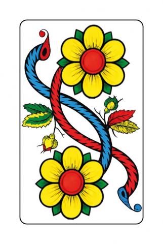 Jasskarten Deutsch-Schweizer Blatt - Karte 1 von 36 Jasskarten Deutsch-Schweizer Blatt - Karte 1 von 36