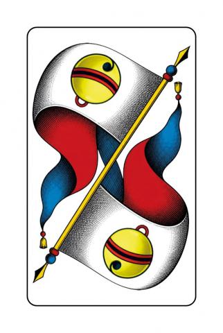Jasskarten Deutsch-Schweizer Blatt - Karte 18 von 36 Jasskarten Deutsch-Schweizer Blatt - Karte 18 von 36