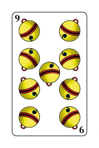 Jasskarten Deutsch-Schweizer Blatt - Karte 22 von 36 Jasskarten Deutsch-Schweizer Blatt - Karte 22 von 36