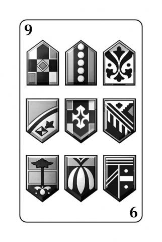 Jasskarten Deutsch-Schweizer Blatt - Karte 23 von 36 Jasskarten Deutsch-Schweizer Blatt - Karte 23 von 36