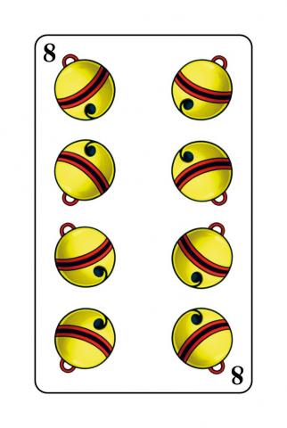 Jasskarten Deutsch-Schweizer Blatt - Karte 26 von 36 Jasskarten Deutsch-Schweizer Blatt - Karte 26 von 36