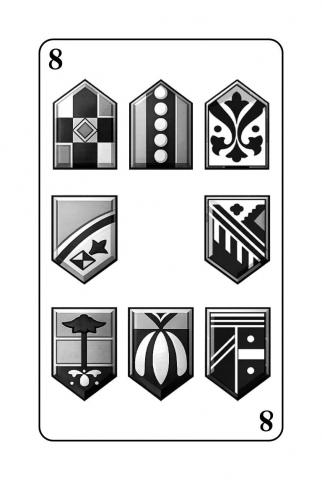 Jasskarten Deutsch-Schweizer Blatt - Karte 27 von 36 Jasskarten Deutsch-Schweizer Blatt - Karte 27 von 36