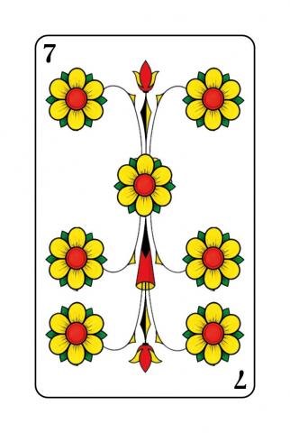 Jasskarten Deutsch-Schweizer Blatt - Karte 29 von 36 Jasskarten Deutsch-Schweizer Blatt - Karte 29 von 36