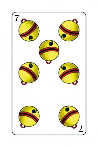 Jasskarten Deutsch-Schweizer Blatt - Karte 30 von 36 Jasskarten Deutsch-Schweizer Blatt - Karte 30 von 36