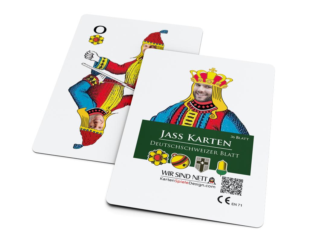 Jasskarten Deutsch-Schweizer Blatt