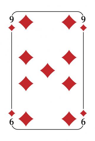 Jasskarten Französisches Blatt - Karte 22 von 36