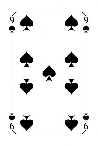 Jasskarten Französisches Blatt - Karte 23 von 36