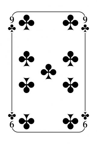Jasskarten Französisches Blatt - Karte 24 von 36