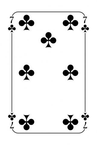 Jasskarten Französisches Blatt - Karte 32 von 36