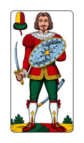 Jasskarten Österreichisches Blatt - Karte 12 von 40 Jasskarten Österreichisches Blatt - Karte 12 von 40