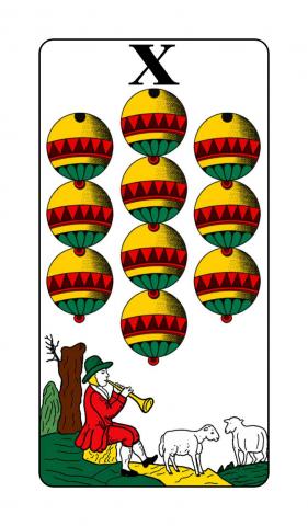 Jasskarten Österreichisches Blatt - Karte 18 von 40 Jasskarten Österreichisches Blatt - Karte 18 von 40