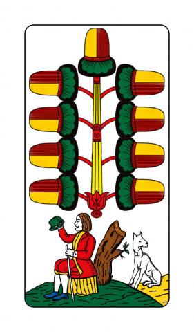 Jasskarten Österreichisches Blatt - Karte 24 von 40 Jasskarten Österreichisches Blatt - Karte 24 von 40