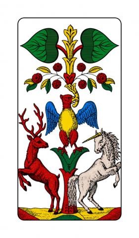 Jasskarten Österreichisches Blatt - Karte 3 von 40 Jasskarten Österreichisches Blatt - Karte 3 von 40