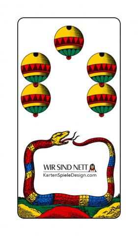 Jasskarten Österreichisches Blatt - Karte 38 von 40 Jasskarten Österreichisches Blatt - Karte 38 von 40