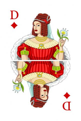 Pokerkarten Classic - Karte 10 von 55 Pokerkarten Classic - Karte 10 von 55
