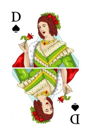 Pokerkarten Classic - Karte 11 von 55 Pokerkarten Classic - Karte 11 von 55