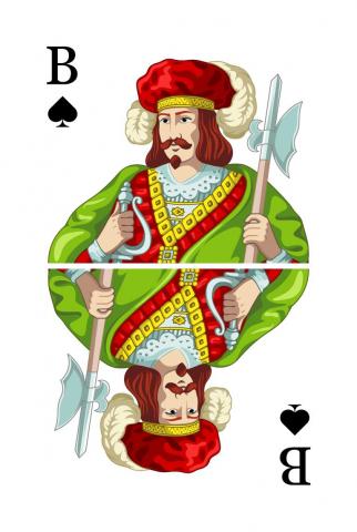Pokerkarten Classic - Karte 15 von 55 Pokerkarten Classic - Karte 15 von 55